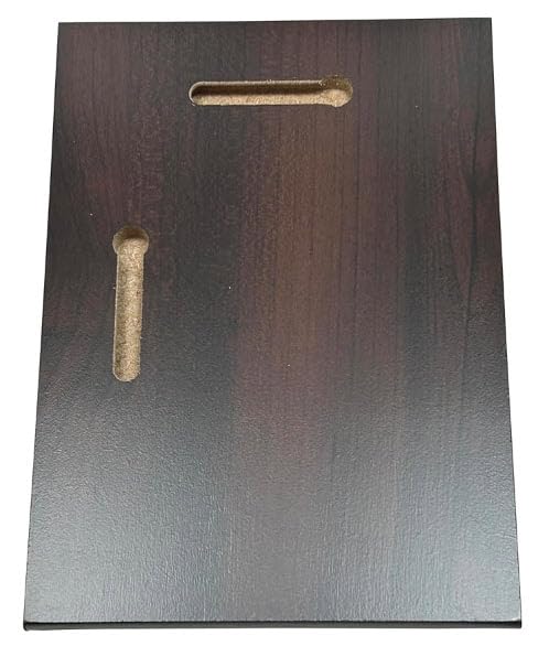Cherry Color Blank Award Plaque - 6x8 Beveled Edge Trophy