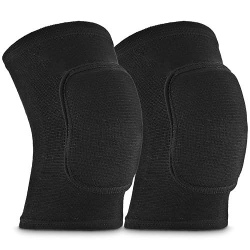 Compression Elbow Pads - Breathable Support Wraps for Kids & Adults - Full Black, Size S