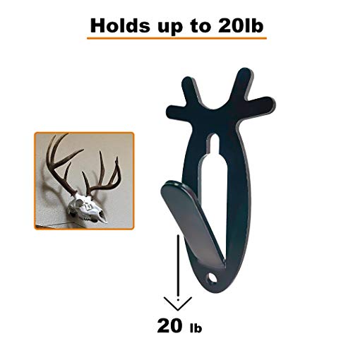 European Skull Mount Hanger for Deer and Antelope - 1 Pack