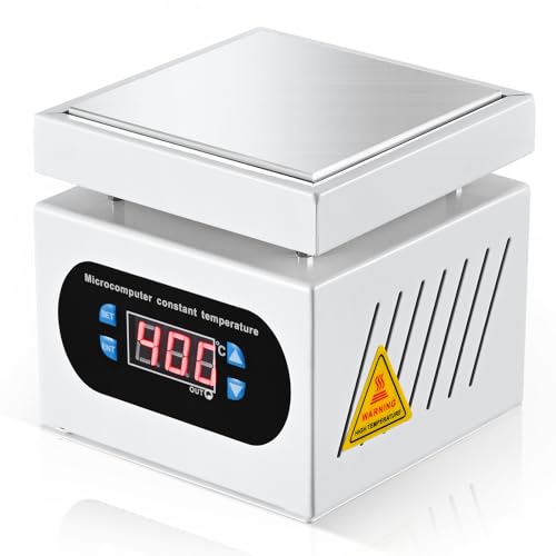 110V 350W Soldering Hot Plate LED Microcomputer Electric Preheat Soldering Station Welder Hot Plate Rework Heater Lab 100X100mm Plate