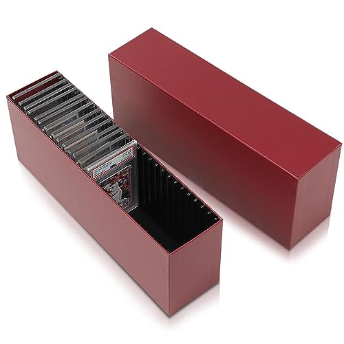 PIT66 Slotted Graded Card Storage Box, 26-Slab Capacity
