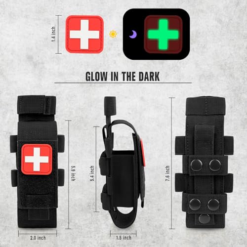 Tactical Tourniquet Pouch Holder - Quick Access, Black