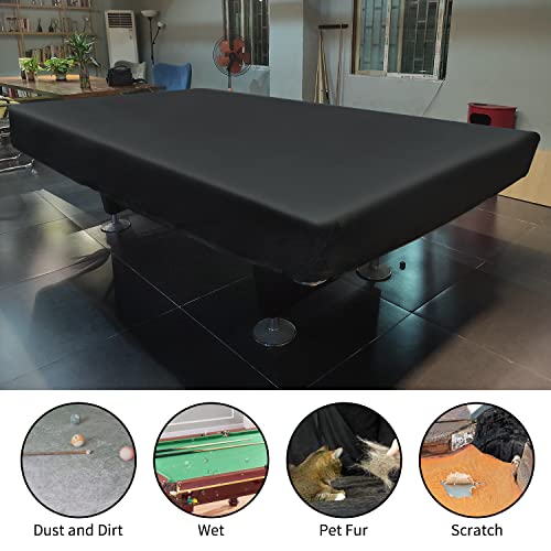 7ft Pool Table Cover with Storage Bag - Waterproof Billiard Protection