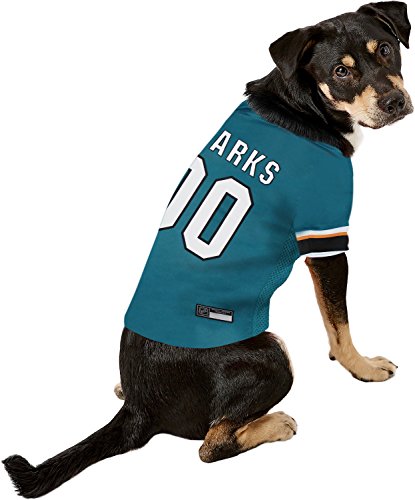 NHL San Jose Sharks Jersey for Dogs & Cats - Medium