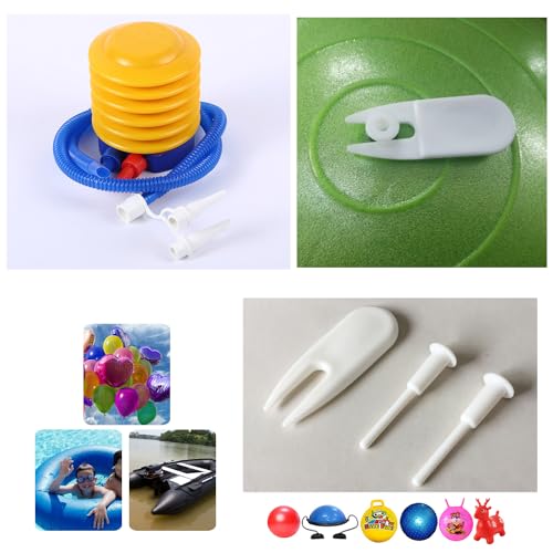 Manual Foot Pump for Yoga Balls & Inflatable Toys - 4 Inch