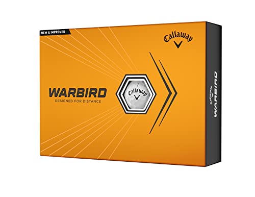 Warbird Golf Balls - One Dozen White for Maximum Distance