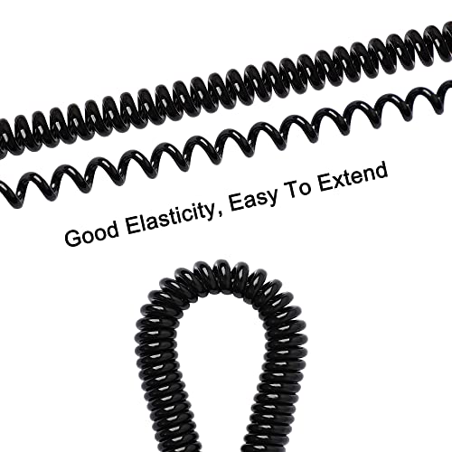 Retractable Spiral Fishing Lanyard with Lobster Clasp
