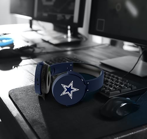 Dallas Cowboys Wireless Bluetooth Headphones with Microphone