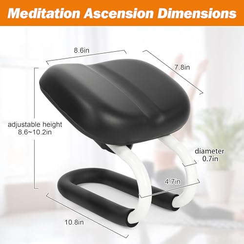 Adjustable Meditation Bench - Ergonomic Kneeling Stool for Yoga & Prayer