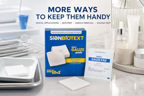 Sterile Gauze Pads - 36 Count, Individual Wrapping, 2x2 Inch