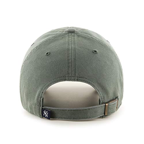 Moss Green Adjustable Baseball Cap with Primary Logo - One Size