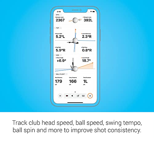 Portable Golf Launch Monitor - Garmin Approach R10, 10-Hour Battery Life