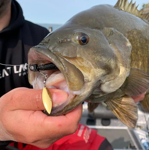 Sneaky Underspin Fishing Lure - OG Silver Blade, 3/16 oz.