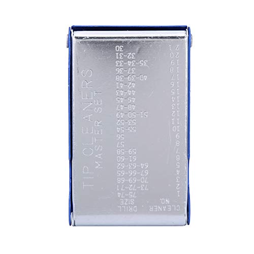 21-Piece Stainless Steel Welding Soldering Tip Cleaner with File for Soldering and Welding - 3 x 5.1in Cutting Tip Nozzle