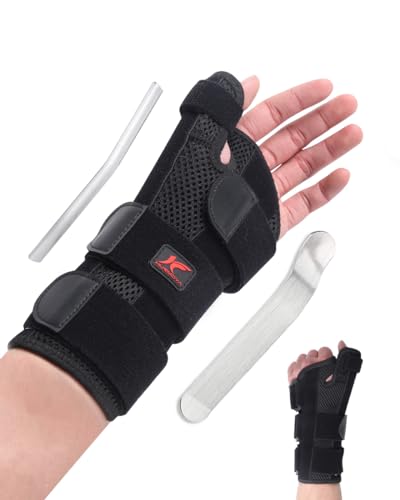 Hurmoya Medium Left Hand Thumb Spica Wrist Brace for Carpal Tunnel Support