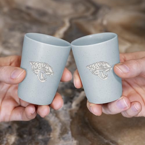 Jacksonville Jaguars 2-Ounce Ceramic Shot Glass - Baby Blue