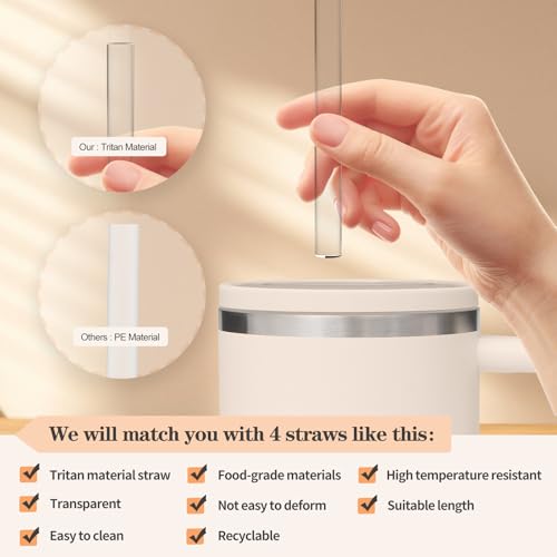 40oz Tumbler Lid Replacement with Flip Straw - 2 Pack Black