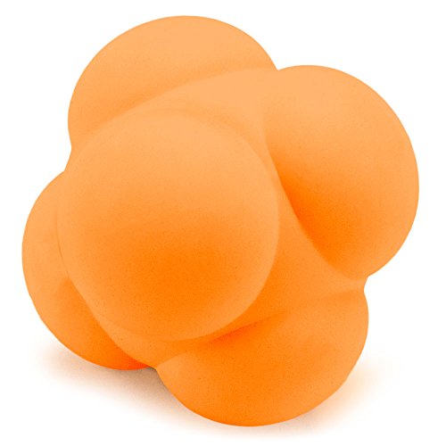 Hi-Bounce Reaction Ball Agility Trainer - Orange