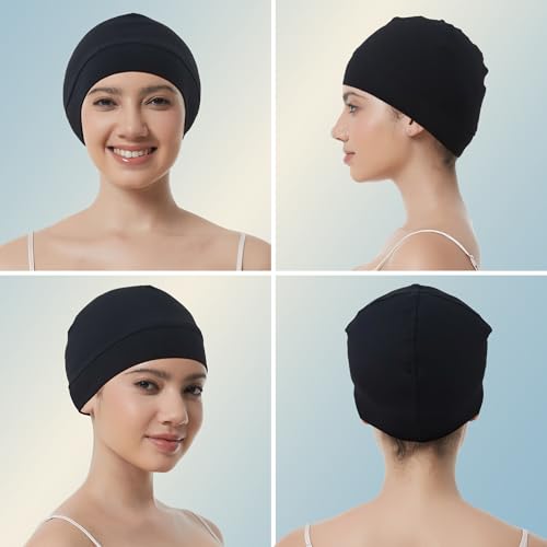 Lightweight Cotton Skull Cap Beanie for Men & Women - Set P