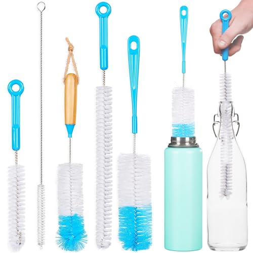 Bottle Brush Cleaner Set - 5 Piece Kit for Baby & Water Bottles