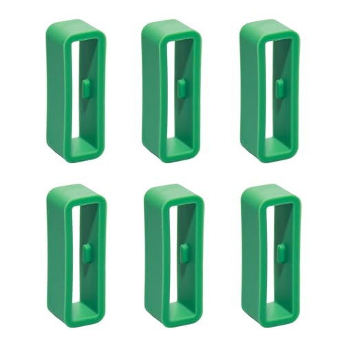 Silicone Watch Band Loop Replacement Holder - Green