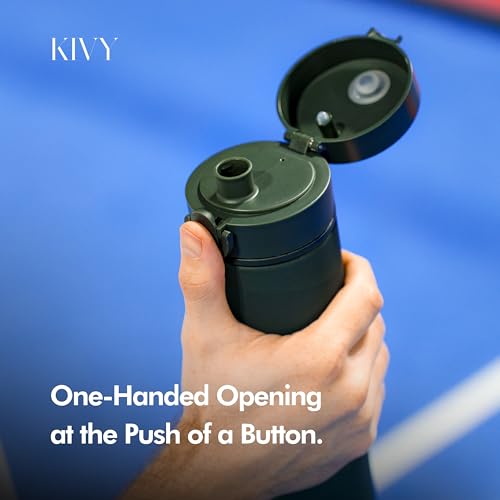 KIVY 22oz Tritan Water Bottle with Flip Lid – Leakproof, Dishwasher Safe, BPA-Free Hydration Bottle