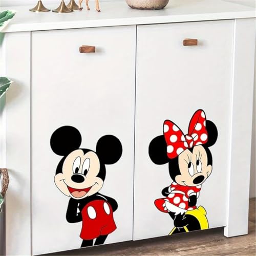 Stitch Wall Stickers for Kids, Cartoon Character Lilo&Stitch Stickers for Children Room, DIY Removable Stickers for Baby Kids Nursery Girls Bedroom Living Room Playroom Wall Decoration (Cute Stitch)