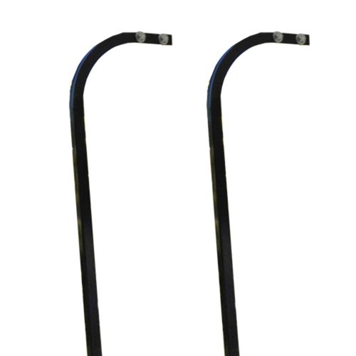 GTW Golf Cart Extended Top Steel Candy Cane Sturts