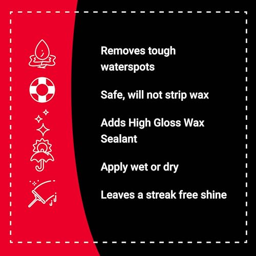 Hot Sauce Hard Water Spot Remover with Wax Sealants - 32 oz