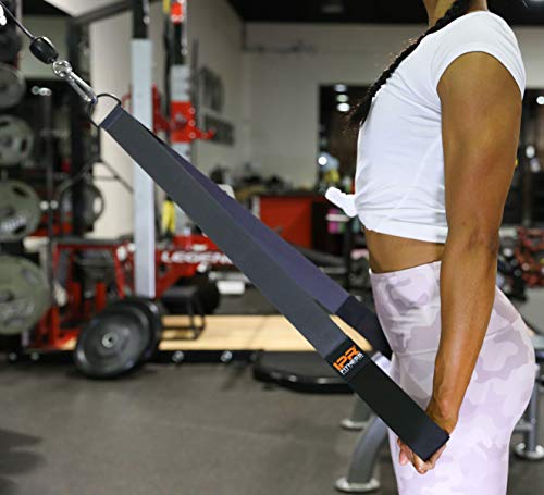 IPR Fitness Iso Handle® XXL Tricep Rope Black - Made in USA, Patent Pending
