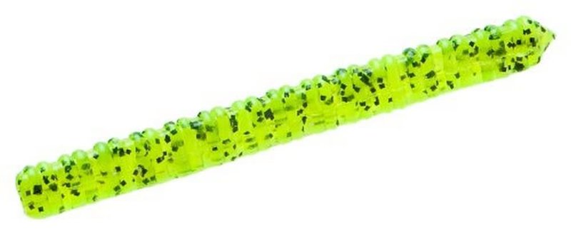 Zoom Bait Centipede Bait-Pack of 20 (Chartruesereuse Pepper)