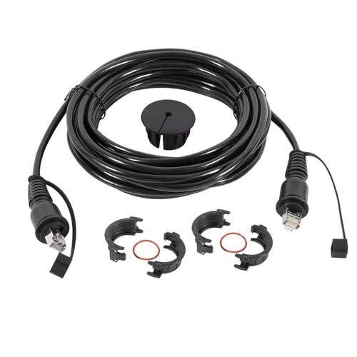 20ft Marine Ethernet Network Cable for Garmin GPSMAP & ECHOMAP UHD/Ultra – RJ45 Male to Male