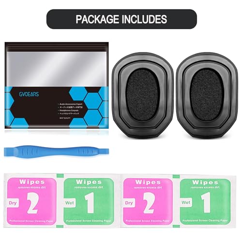 GEVO Gel Ear Pads for Walker's Razor Earmuffs Replacement Silicone Ear Cups - Black (Variation for Walker's Earmuff)