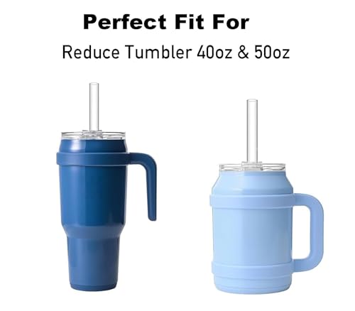 Leak-Proof Tumbler Lid for 40 oz and 50 oz Cups - Black