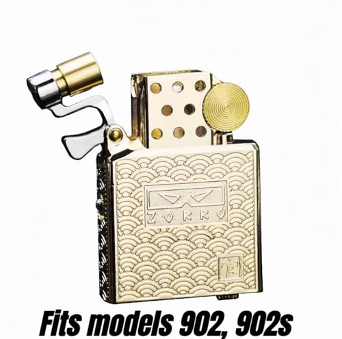 Windproof Replacement Insert for ZORRO Lighters - Gold Oil Insert for 902 902s