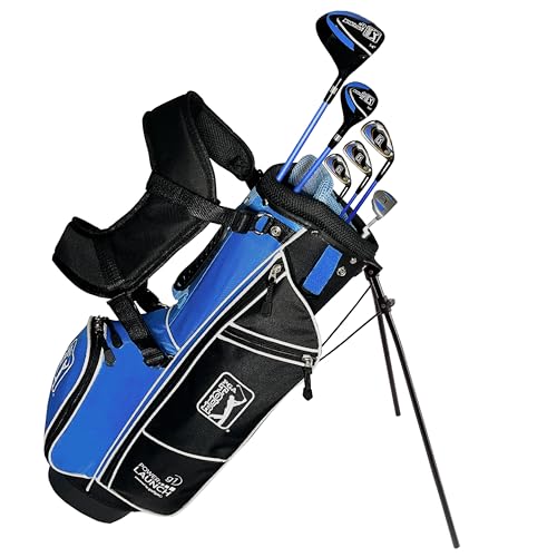 PGA Tour Youth Golf Club Set - Ages 8-12, Right-Handed - 10 Pc