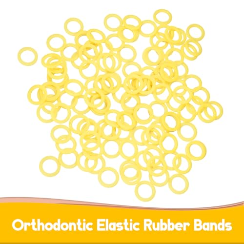 500 Pcs Orthodontic Rubber Bands - 5/16" Elastic Bands