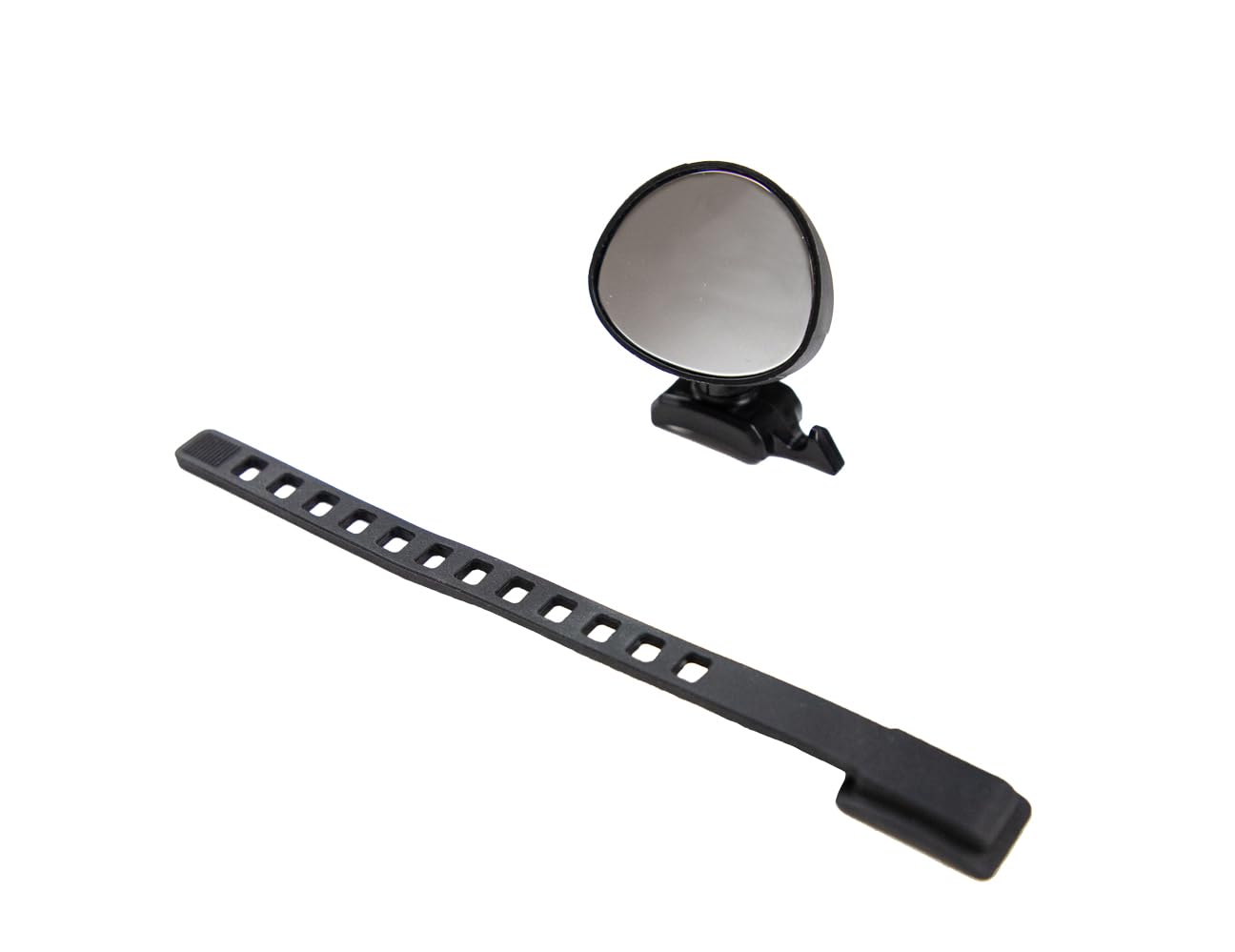 Zefal Spy 15 Mini Bike Mirror – Universal Clip-On Rearview Mirror, 15 cm2 Convex Chrome ABS, 360 Degrees Adjustable, Fits 22–86mm Frames & Handlebars, Lightweight 28g