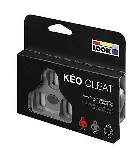 KEO Grip Cycling Cleats with Memory Positioner - Grey 4.5°