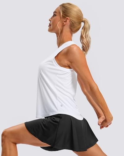 Women's Workout Tank Top - Lightweight Sleeveless Athletic Shirt