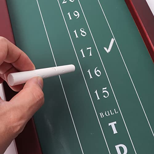 Chalk Dart Scoreboard for Cricket & 01 Games - Standard Size