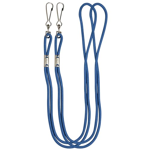 Heavy Duty Nylon Lanyards - Bulk Pack of 12 Assorted Colors