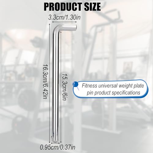 Weight Stack Selector Pin - 3/8 Inch Diameter, 6 Inch Length