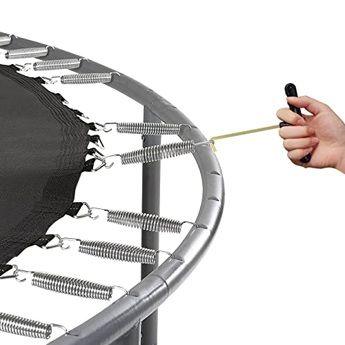 Trampoline Spring Tool Set - 2 Pack with Comfortable Grip - Black