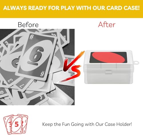 Card Case Holder for Classic UNO & Poker Cards - 2pcs