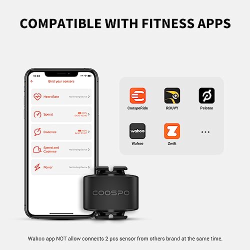 BK9C Cadence Sensor - Bluetooth 5.0 & ANT+ Cycling RPM Tracker