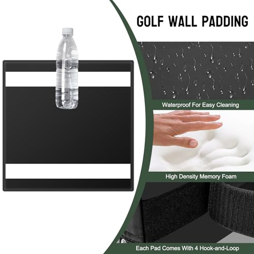 12 Pack Golf Wall Padding | 20"x20"x2" Foam Protection Panels