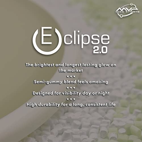 Nano Mini Disc Golf Marker - Eclipse Glow 2.0 Plastic