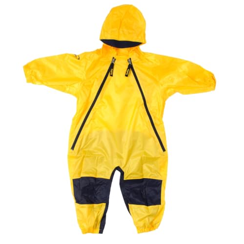 Tuffo Muddy Buddy Kids Waterproof Yellow Rain Suit 4T One-Piece Coverall