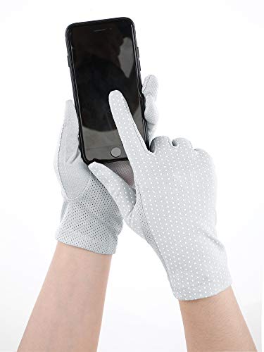 SATINIOR Women Summer UV Protection Gloves - Pastel, 6 Pairs